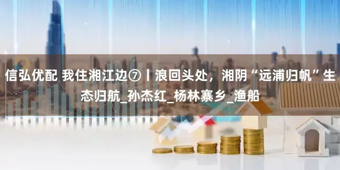 信弘优配 我住湘江边⑦丨浪回头处，湘阴“远浦归帆”生态归航_孙杰红_杨林寨乡_渔船